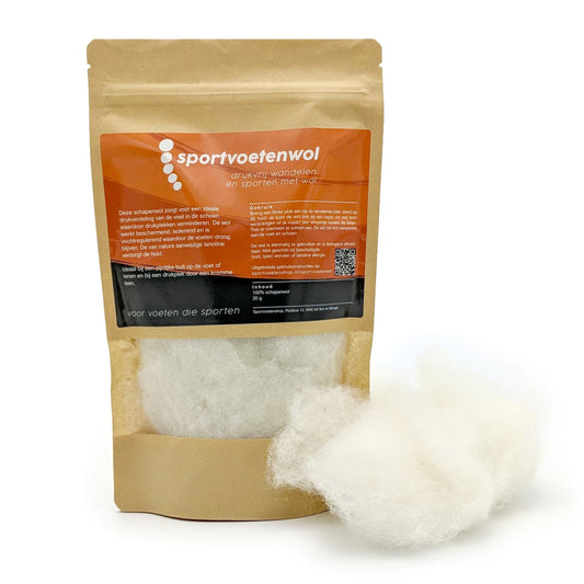 Sportvoetenwol 20g losse pluk