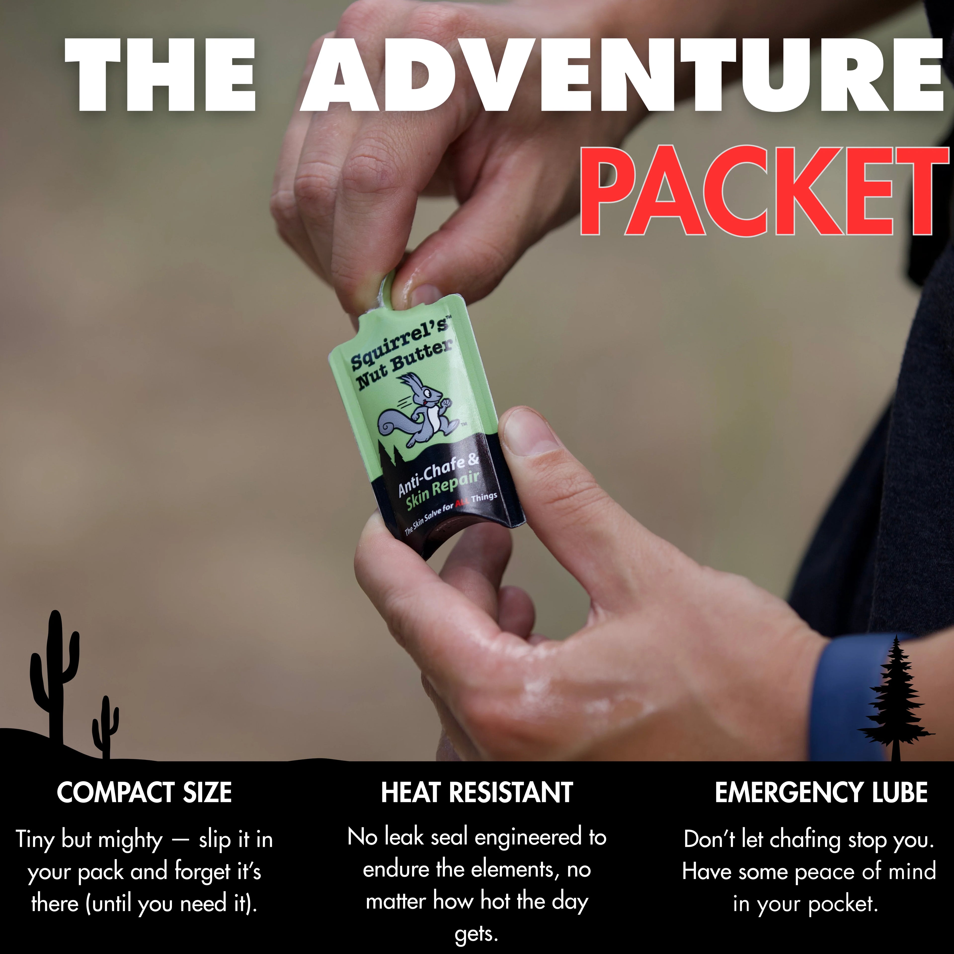 Squirrel's Nut Butter - Adventure Packet 9ml