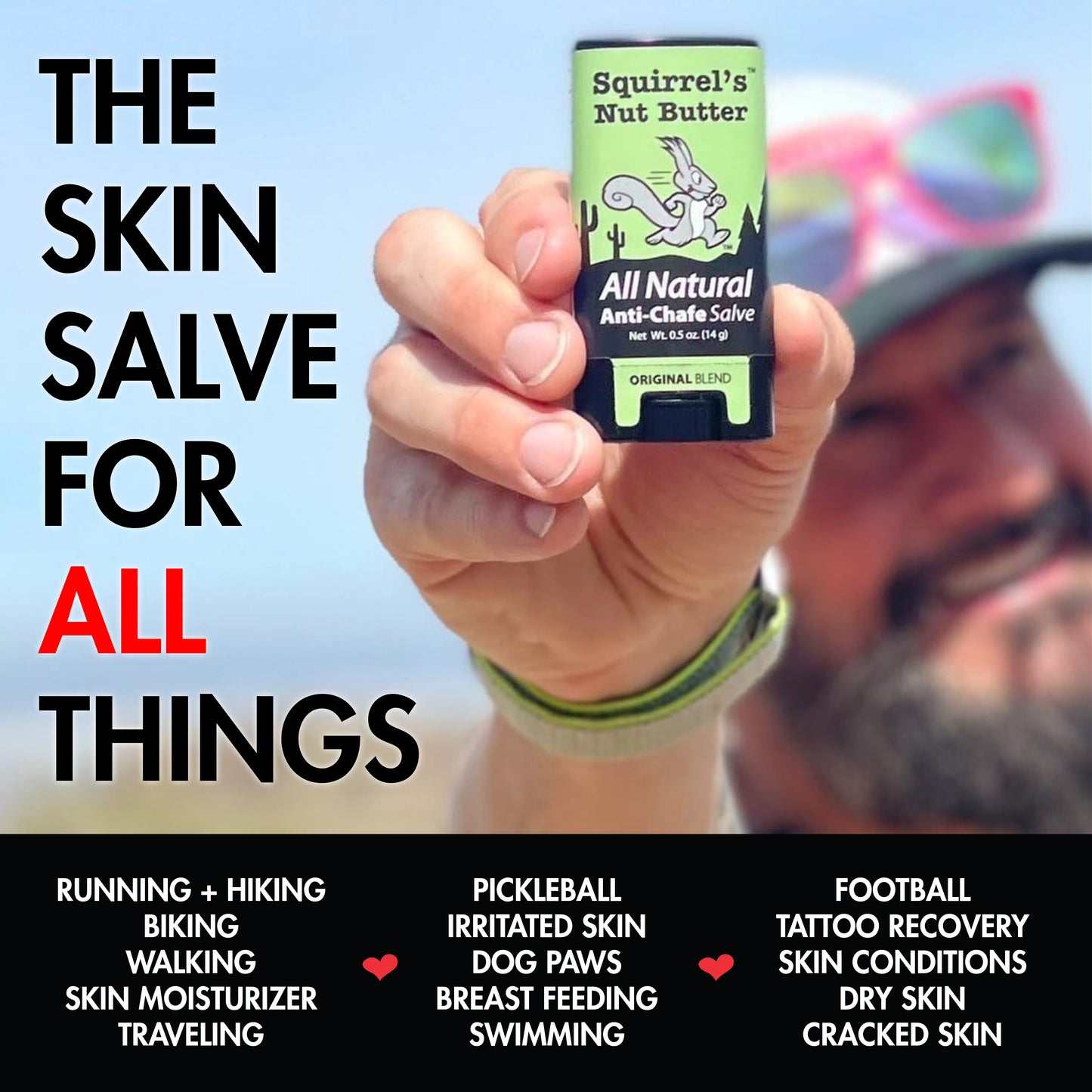 Squirrel's Nut Butter - Stick 14 gram