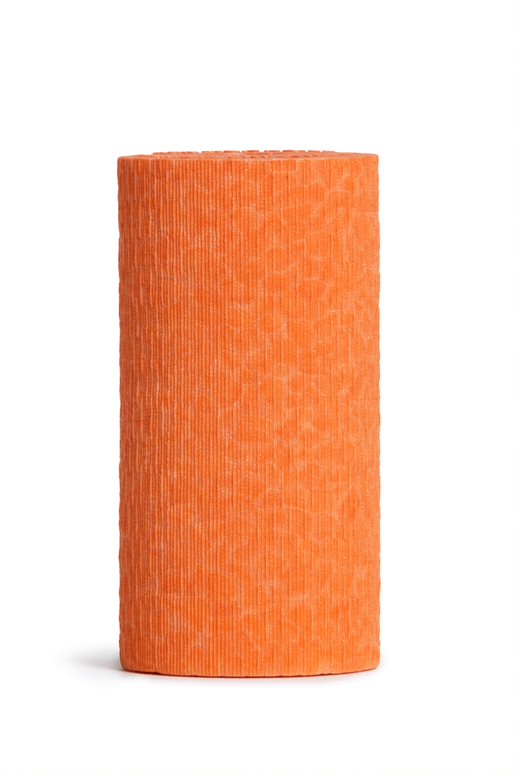 Blackroll micro oranje op zijn kant