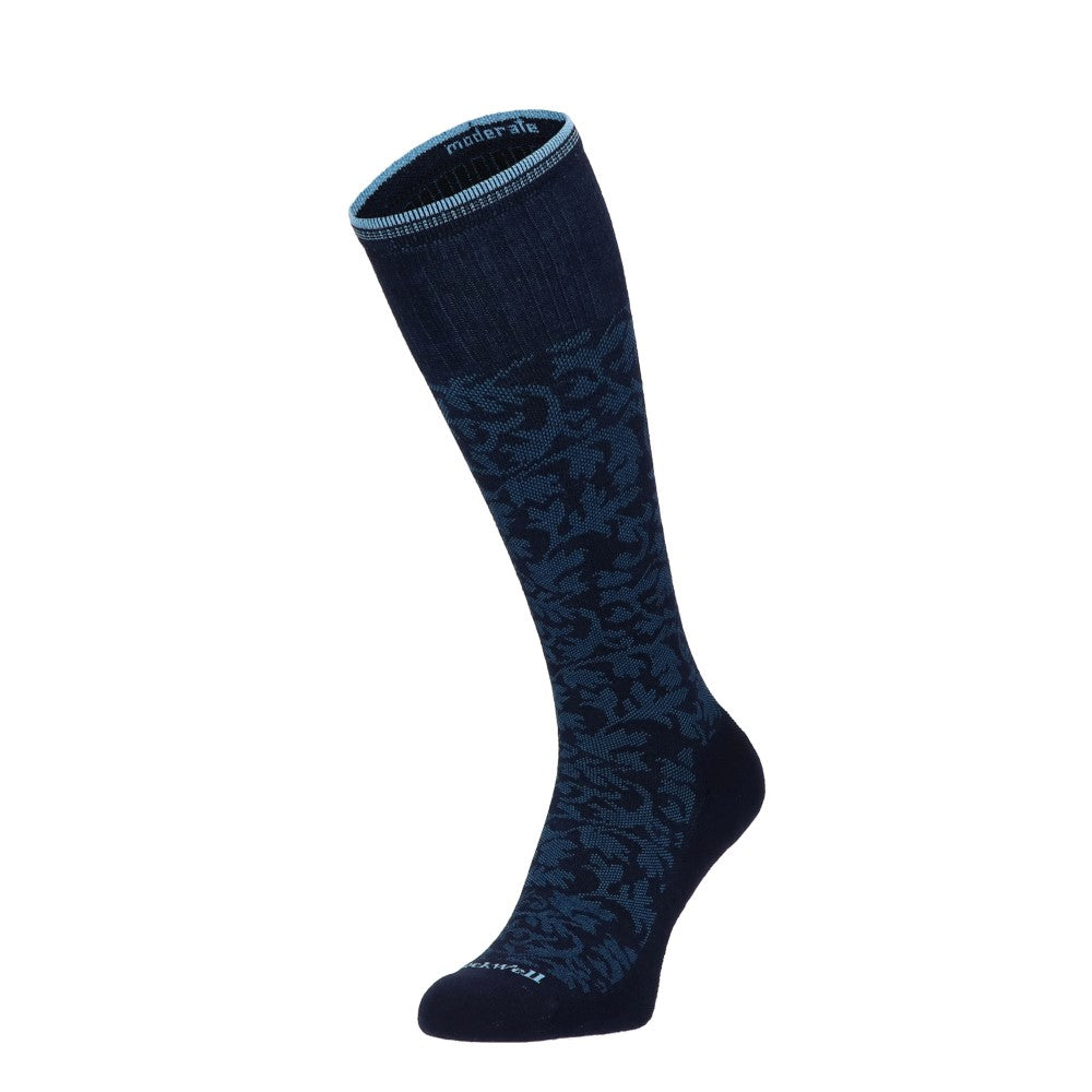 Sockwell-damask-dames-blauw